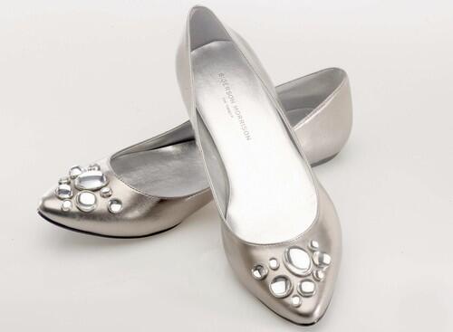 Looking for a little something to bring out your inner Prancer or Vixen? Start here. Silver bells: Sigerson Morrison for Target flats, $29.99, at target.com.