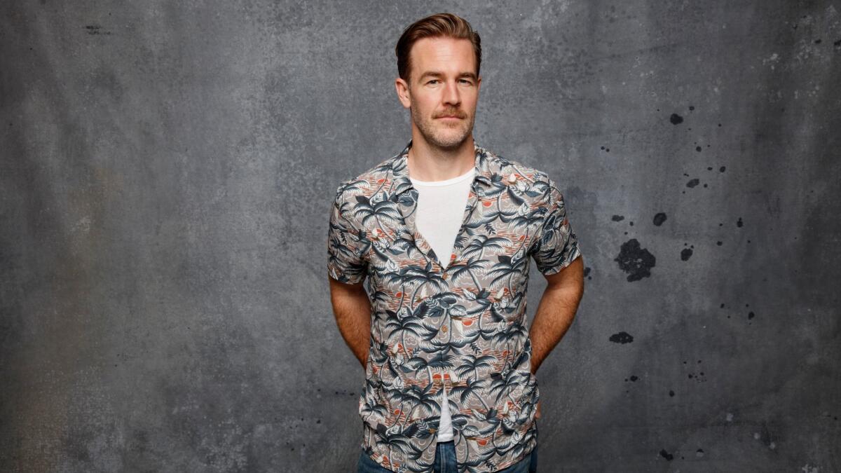 Actor James Van Der Beek