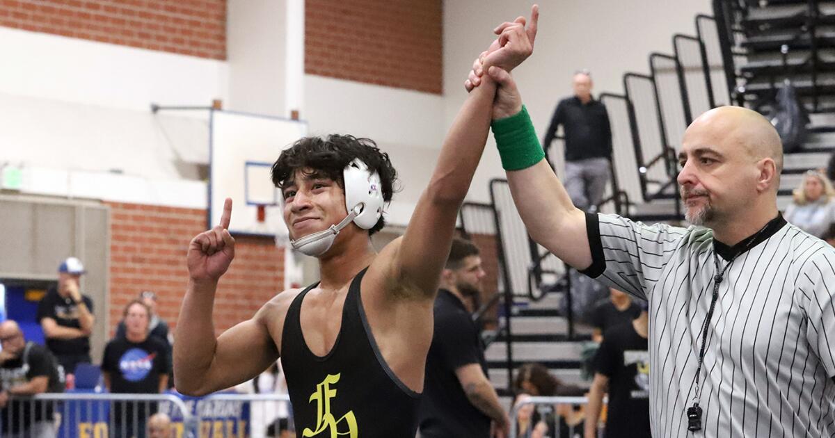 Fountain Valley boys' wrestling rides momentum of CIF three-peat - Los ...