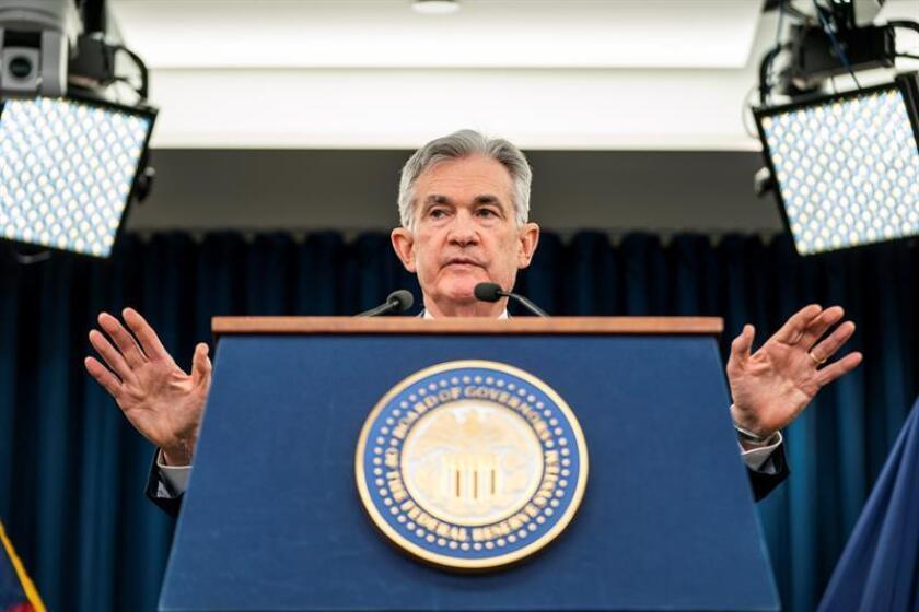El presidente de la Reserva Federal, Jerome H. Powell. EFE/Archivo