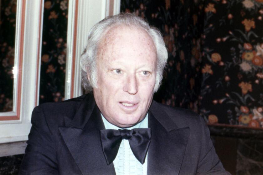 American author Leon Uris, on February 10, 1978. (AP Photo/Richard Drew)
