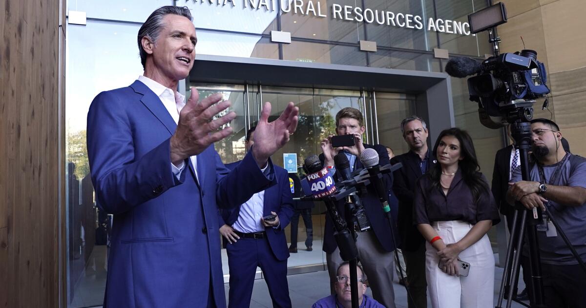 Newsom threatens to name one other particular session on oil regulation