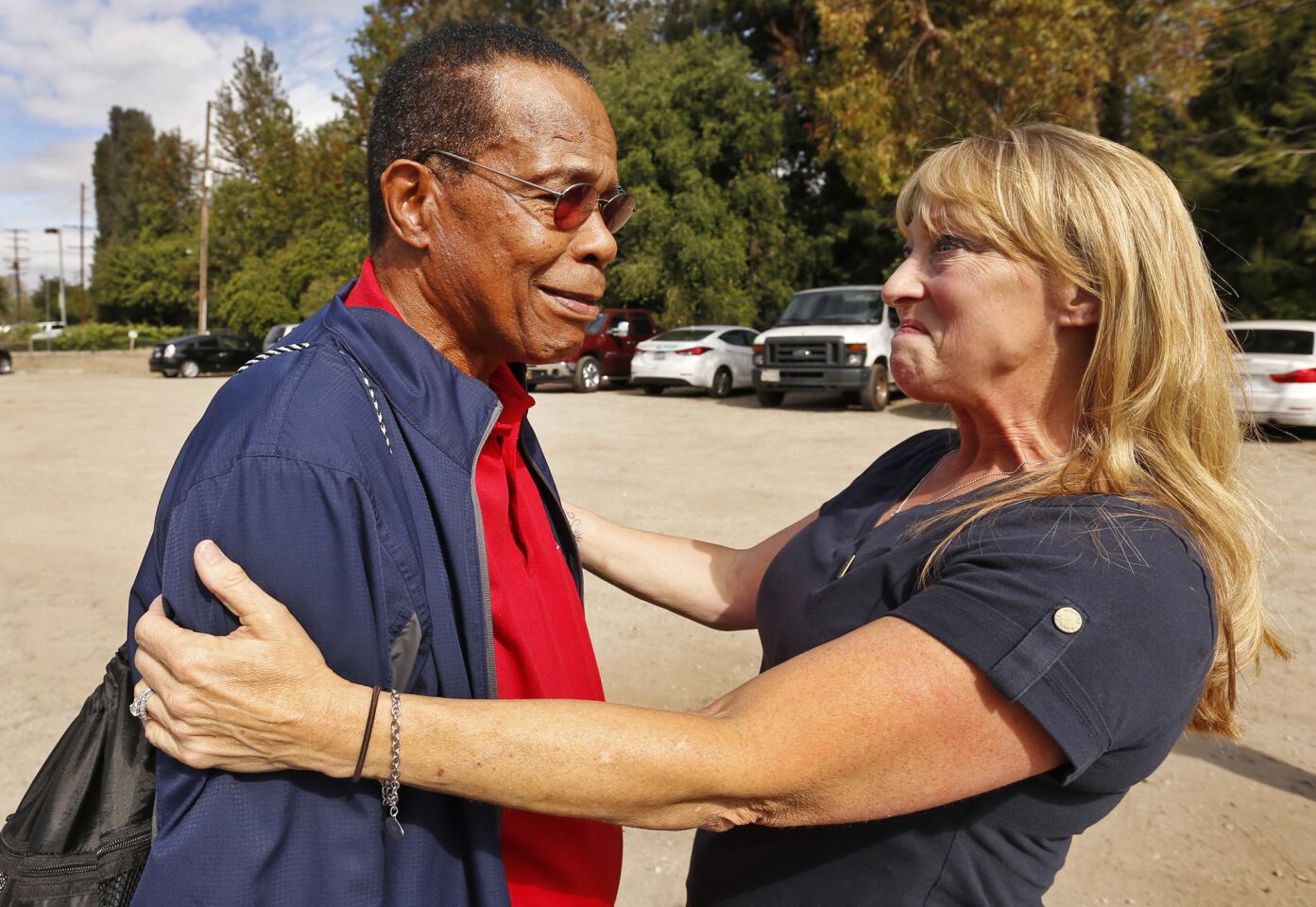 Rod Carew and Konrad Reuland families