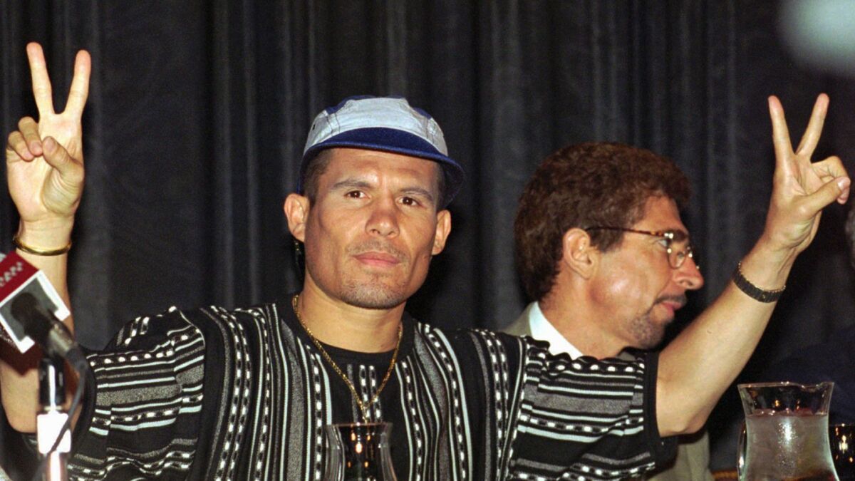 Julio Cesar Chavez in 1996