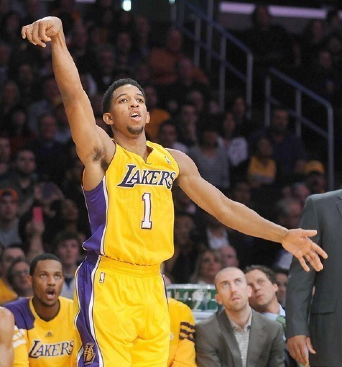 Lakers rookie point guard Darius Morris could compete for more playing time during Steve Blake's injury.