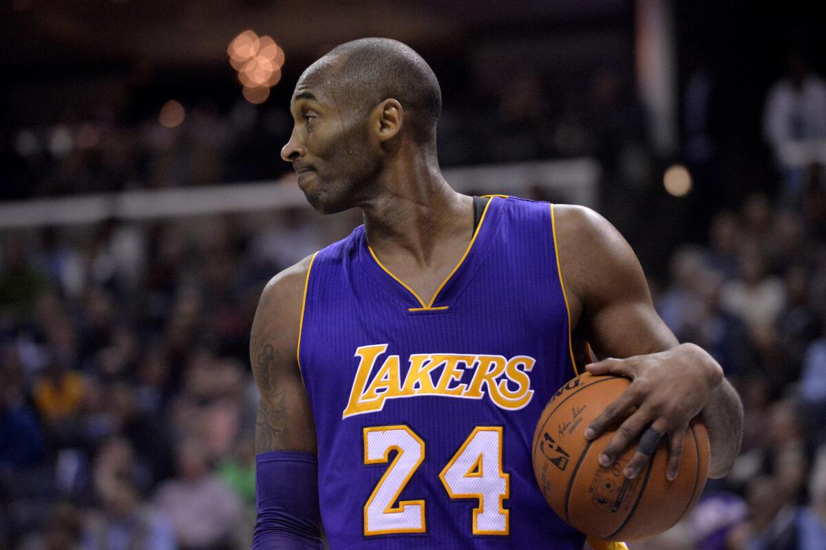 Kobe Bryant is averaging 17.1 points on 29.2 minutes per game this season.