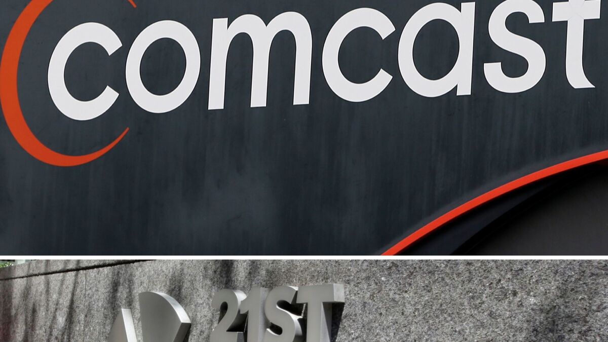 Comcast Corp. is no longer in the running to buy some of Rupert Murdoch's 21st Century Fox assets.
