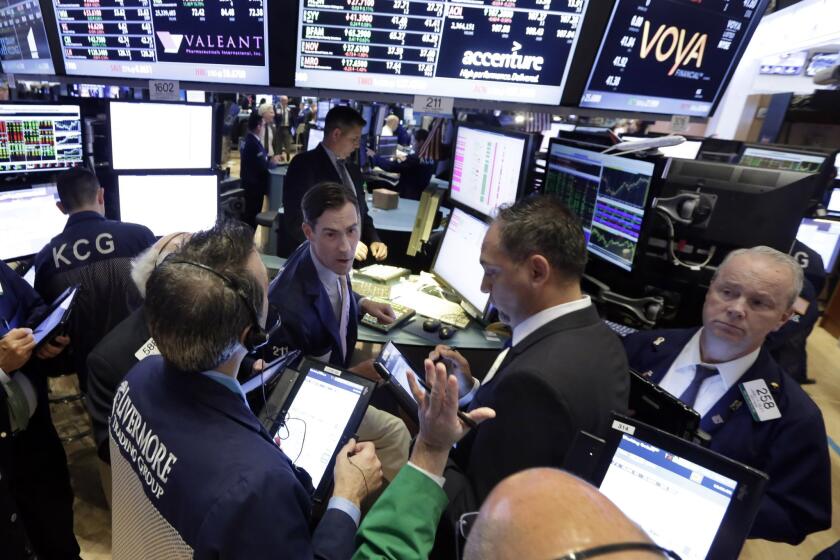 The Dow Jones industrial average rose aggressively Monday and registered strong gains this week, as did other major indexes, a marked difference from the aftereffects of many prior tragedies.
