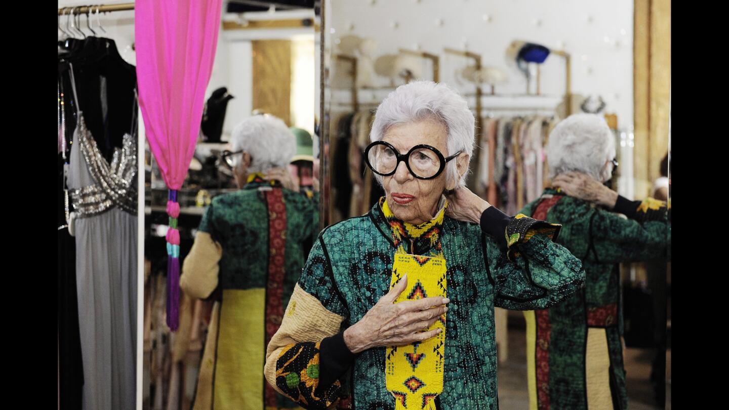 Shopping with Iris Apfel