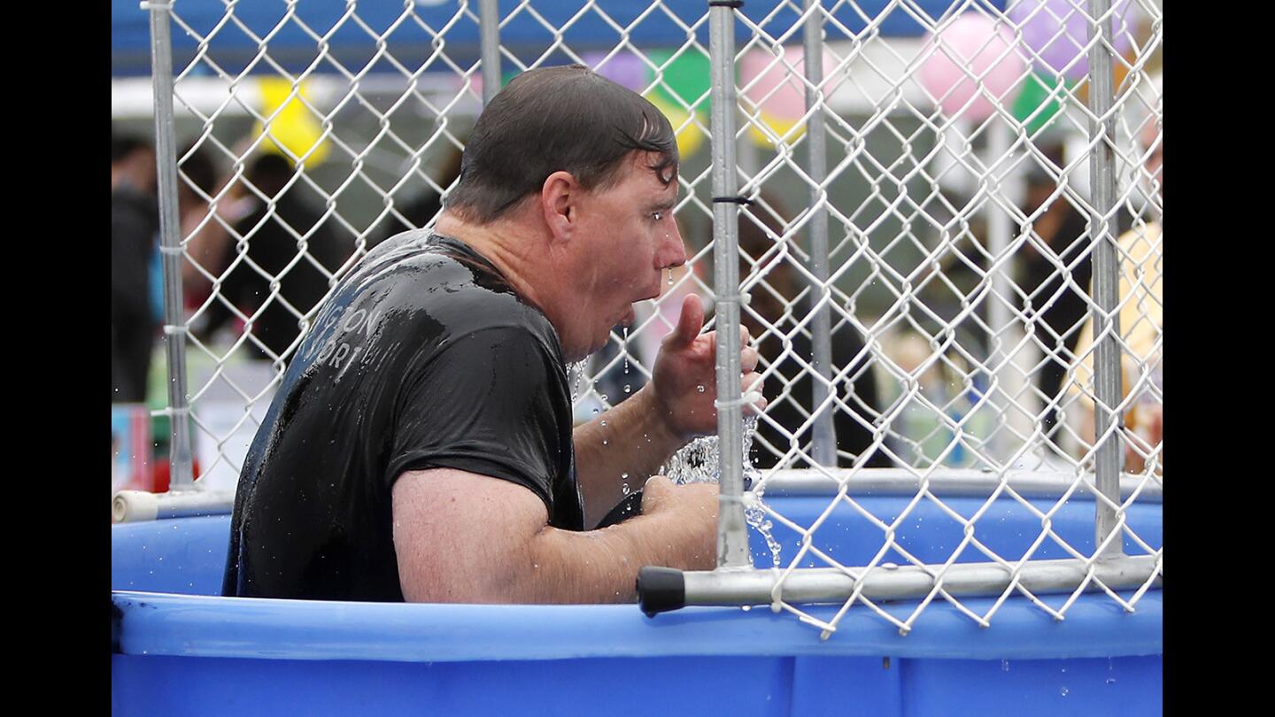 Photo Gallery: Huntington Beach City Officials in the Dunk Tank