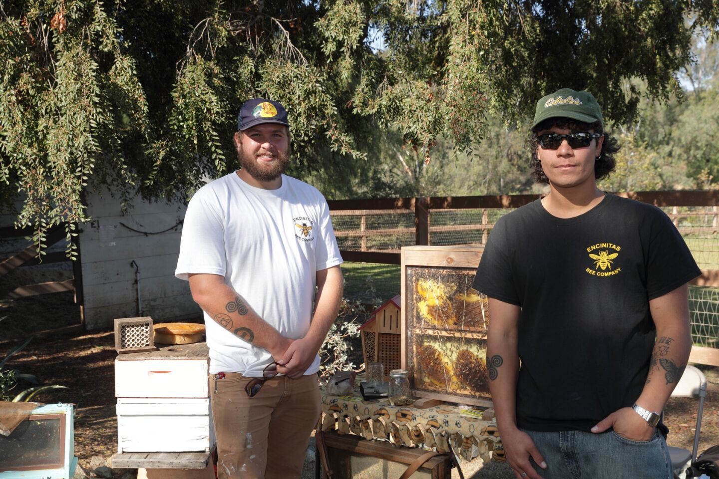 Emmett and Conor McDonald from the Encinitas Bee Company