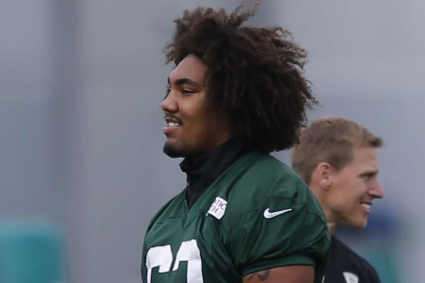 Former Trojan Leonard Williams starts his first training camp with the New York Jets this week.