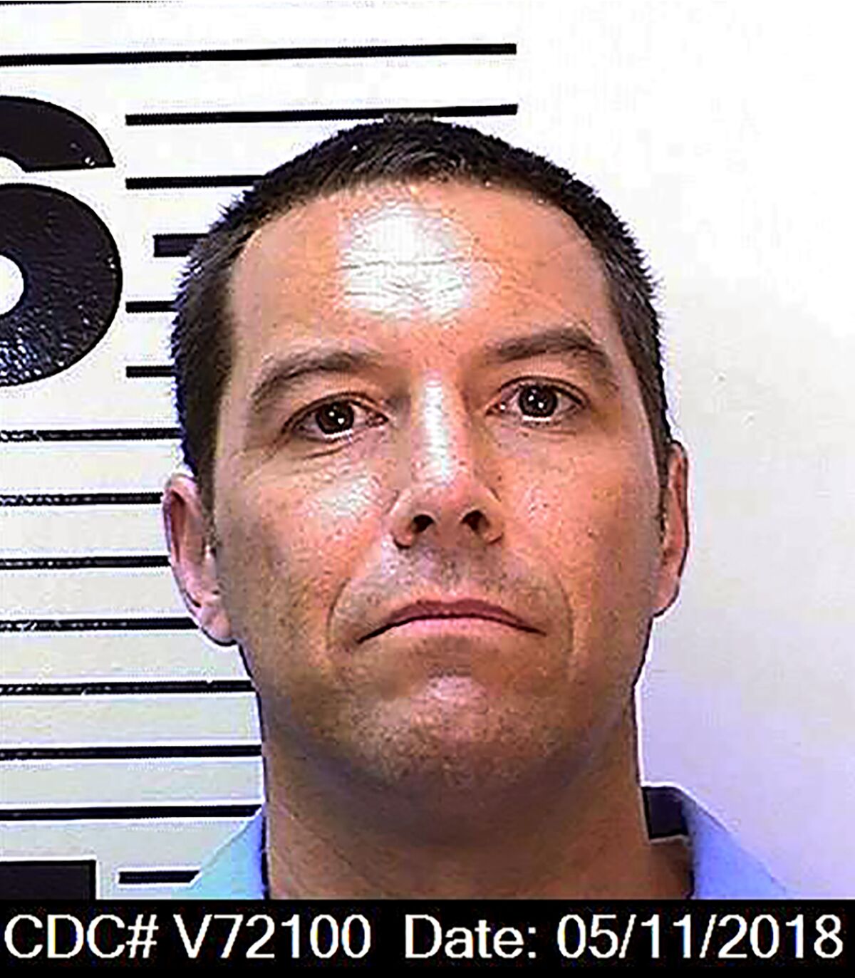 FILE - This May 11, 2018, file photo, provided by the California Department of Corrections and Rehabilitation shows Scott Peterson. California prosecutors said Tuesday, June 1, 2021, that they won't again seek the death penalty against Sctt Peterson in the 2002 slaying of his pregnant wife even if he is granted a new trial based on juror misconduct. (California Department of Corrections and Rehabilitation via AP, File)