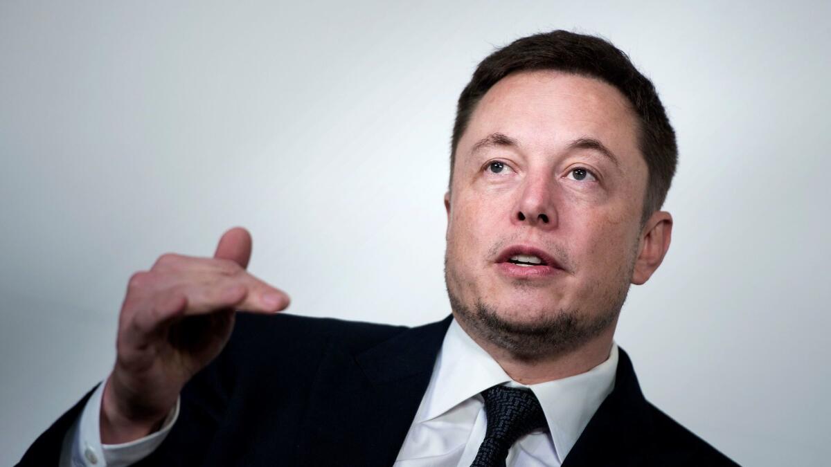 Elon Musk, chief executive of Tesla, tweeted that he is exploring a plan to take the company private.