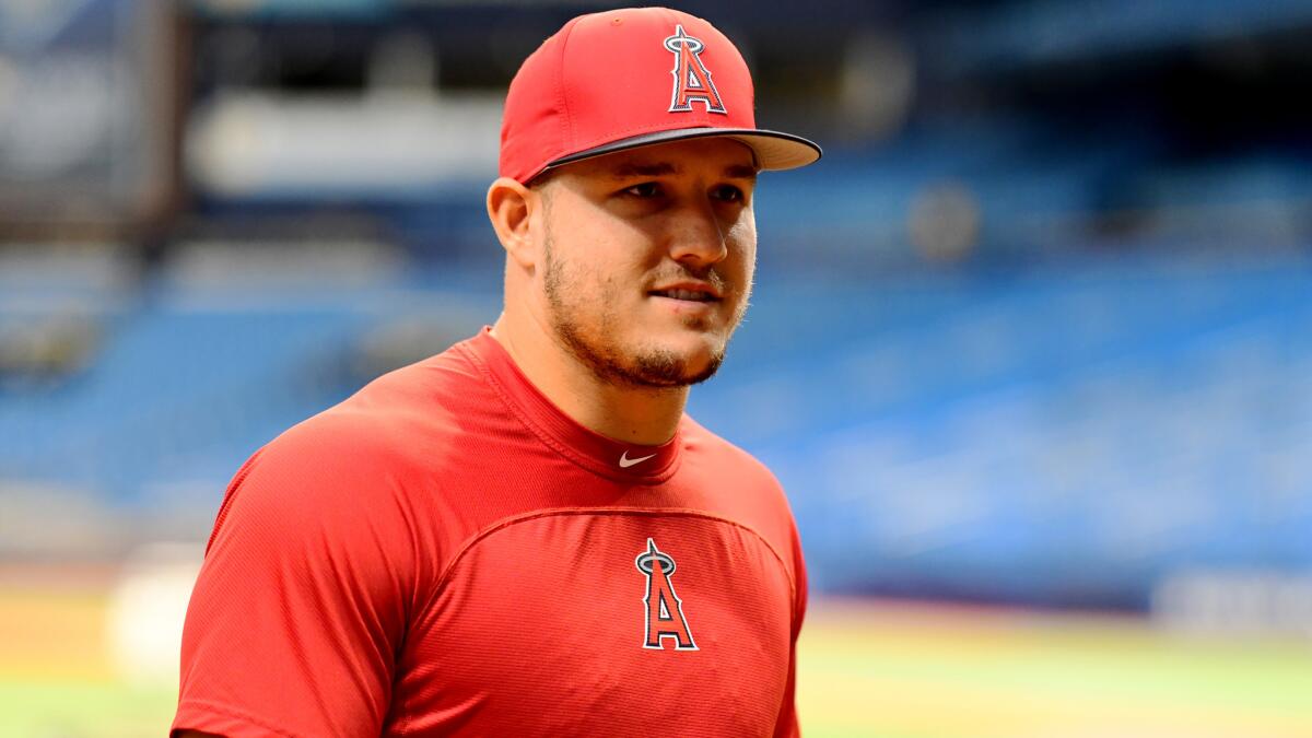 Mike Trout has been out of the Angels' lineup since Aug. 1.