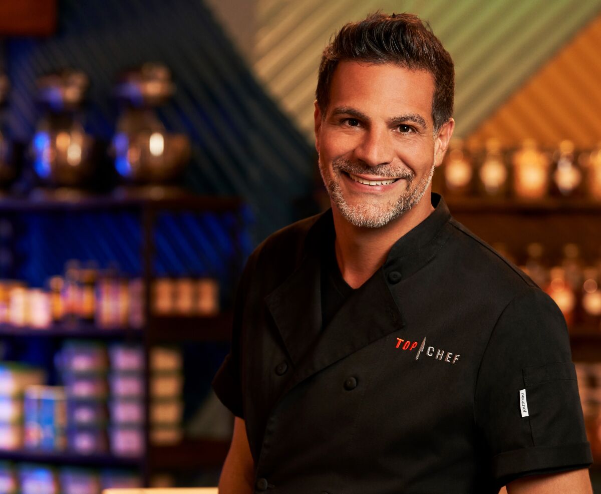 Chef Angelo Sosa, of Encinitas' Death By Tequila, is back for a third spin at the cheftestant game on "Top Chef." 