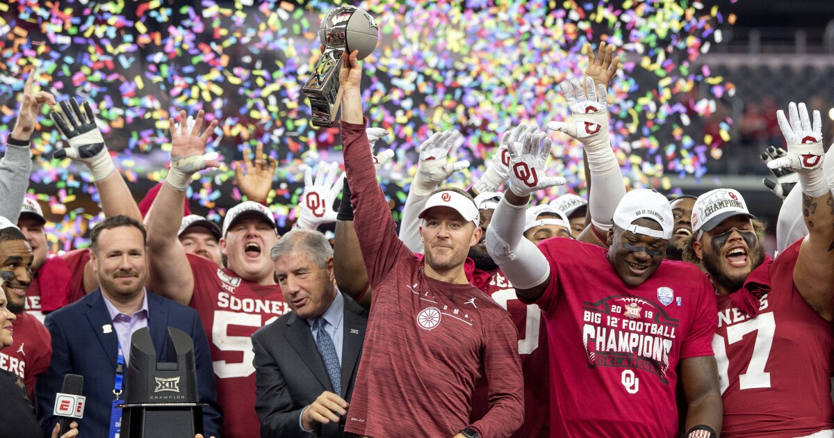 No. 6 Oklahoma beats No. 7 Baylor in overtime to grab Big 12 title