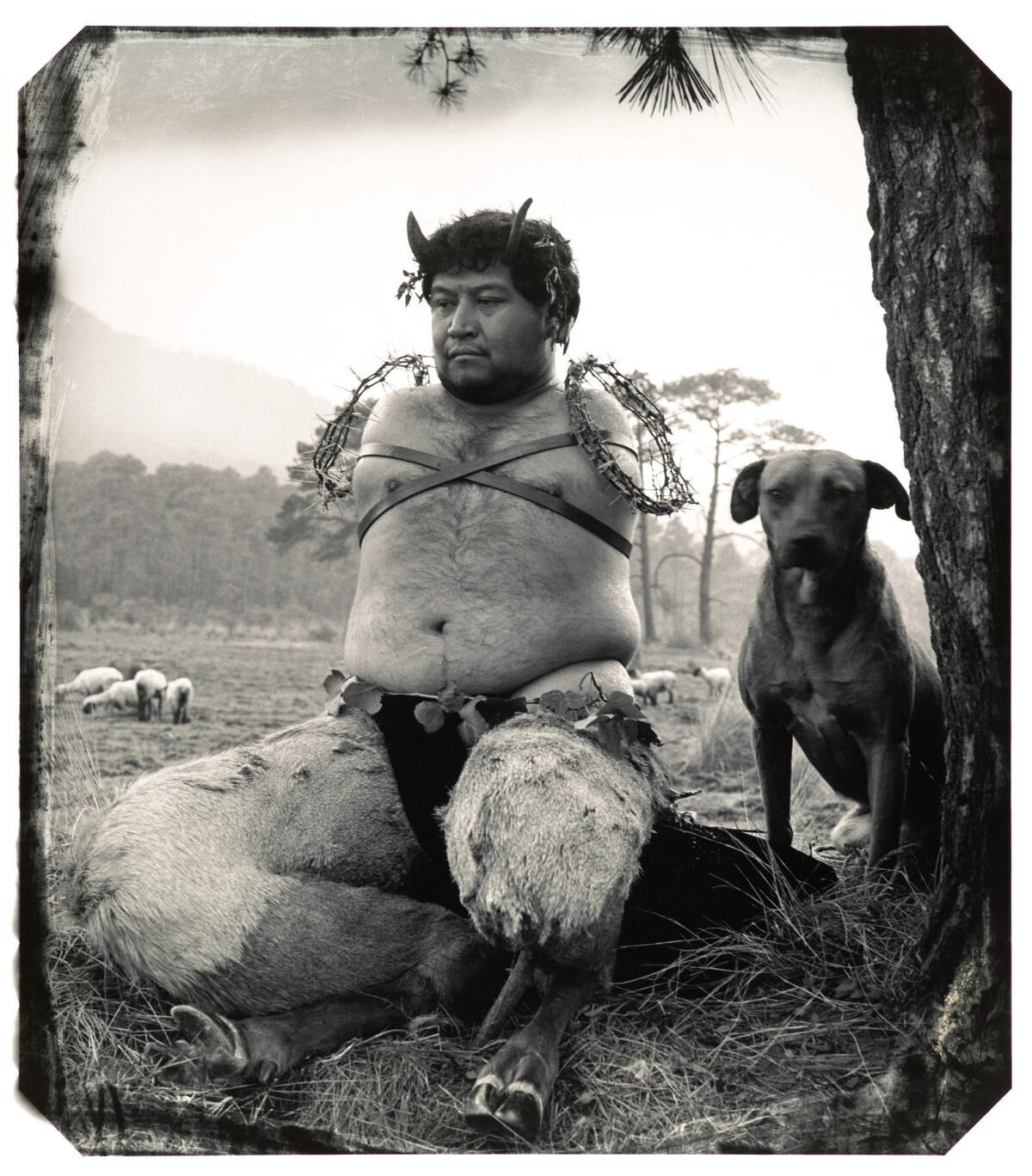 "Satiro, Mexico," 1992, by Joel-Peter Witkin.