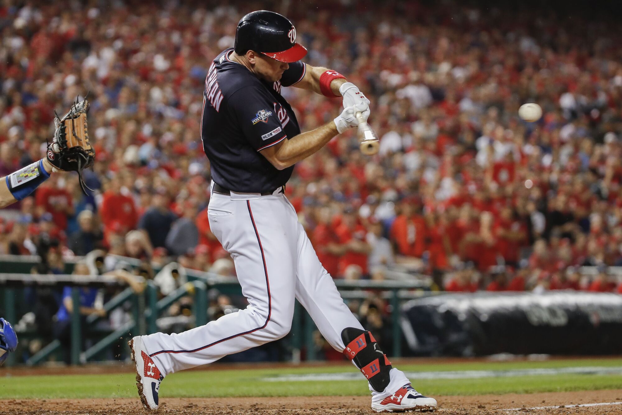 Ryan Zimmerman hit a key home run off Pedro Baez in the fifth to give the Nationals a win in Game 4. 