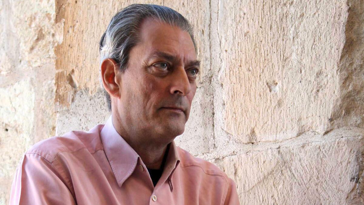 Author Paul Auster