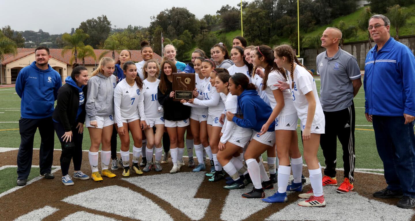 Photo Gallery: Flintridge Sacred Heart Academy wins CIF State Div. III So.Cal regional soccer championship