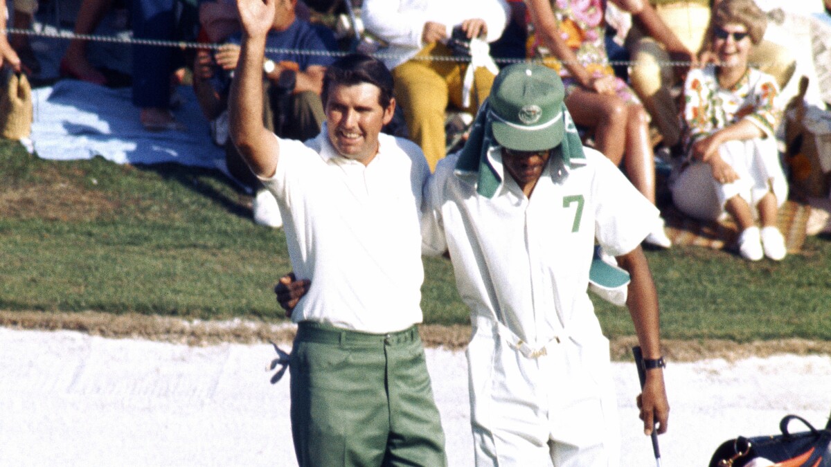 Black Caddies Celebrate Their Unique Role In Masters History Los Angeles Times