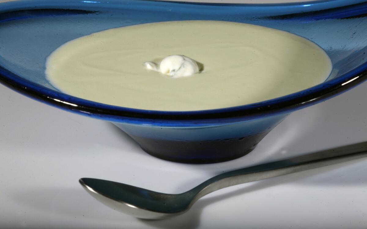 Cucumber vichyssoise