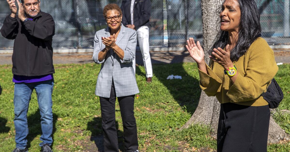 Others bow, Raman jumps in. Partners are now enemies in the LA mayoral race Others bow, Raman jumps in. Partners are now enemies in the LA mayoral race