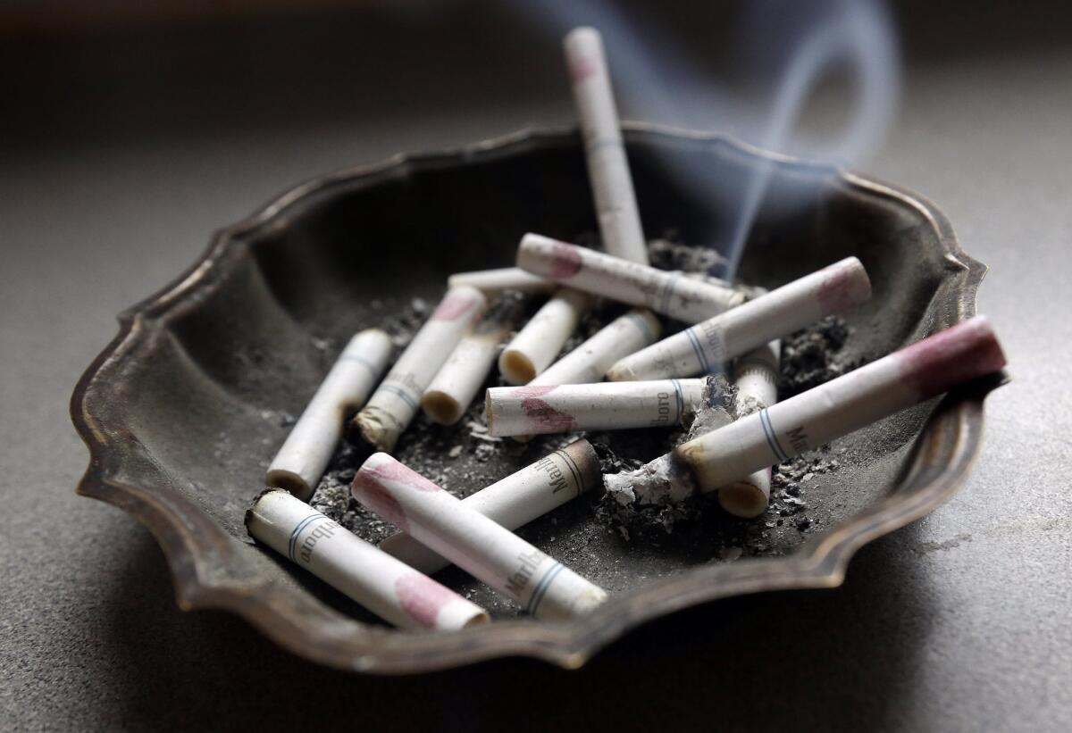 California raised its smoking age from 18 to 21 this week.