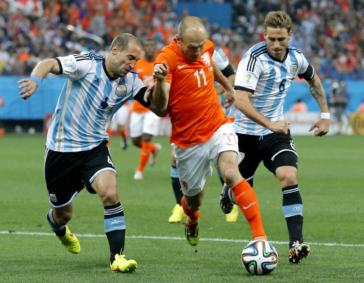 Netherlands versus Argentina, World Cup semifinal