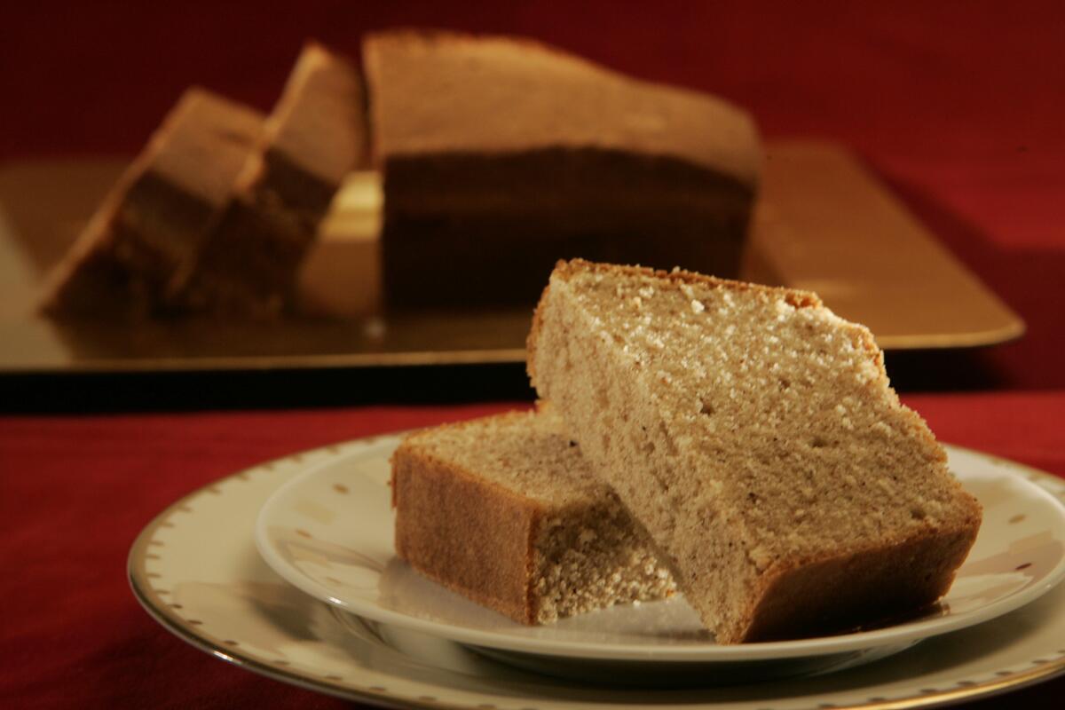 Recipe: William H. Harrison's poundcake