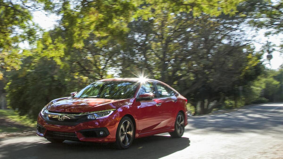 El Honda Civic fue el vehículo más vendido en California durante el primer trimestre del año (