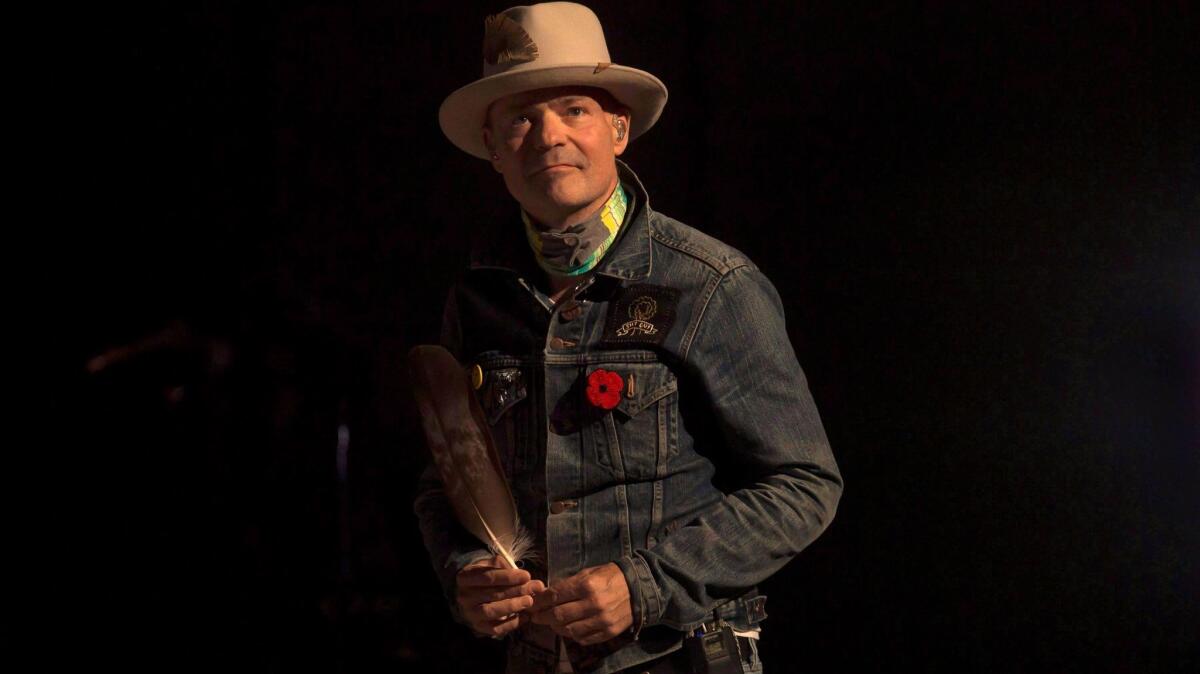 Gord Downie, shown in Toronto in 2016, has died at 53.