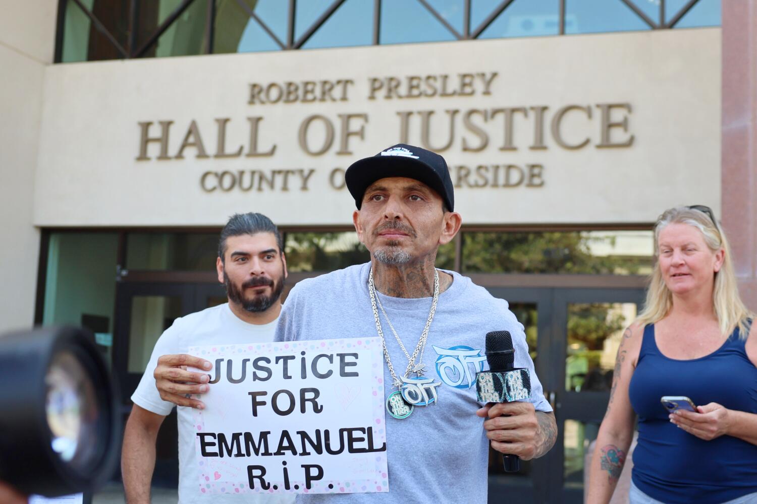 Riverside, CA - August 26: Ahmed Bellozo, independent journalist from