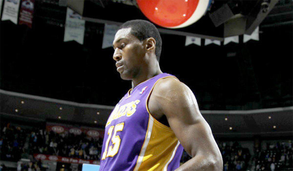 Metta World Peace Suspended Seven Games for Elbow