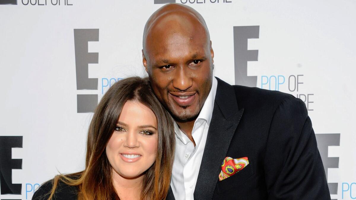 Khloe Kardashian and Lamar Odom