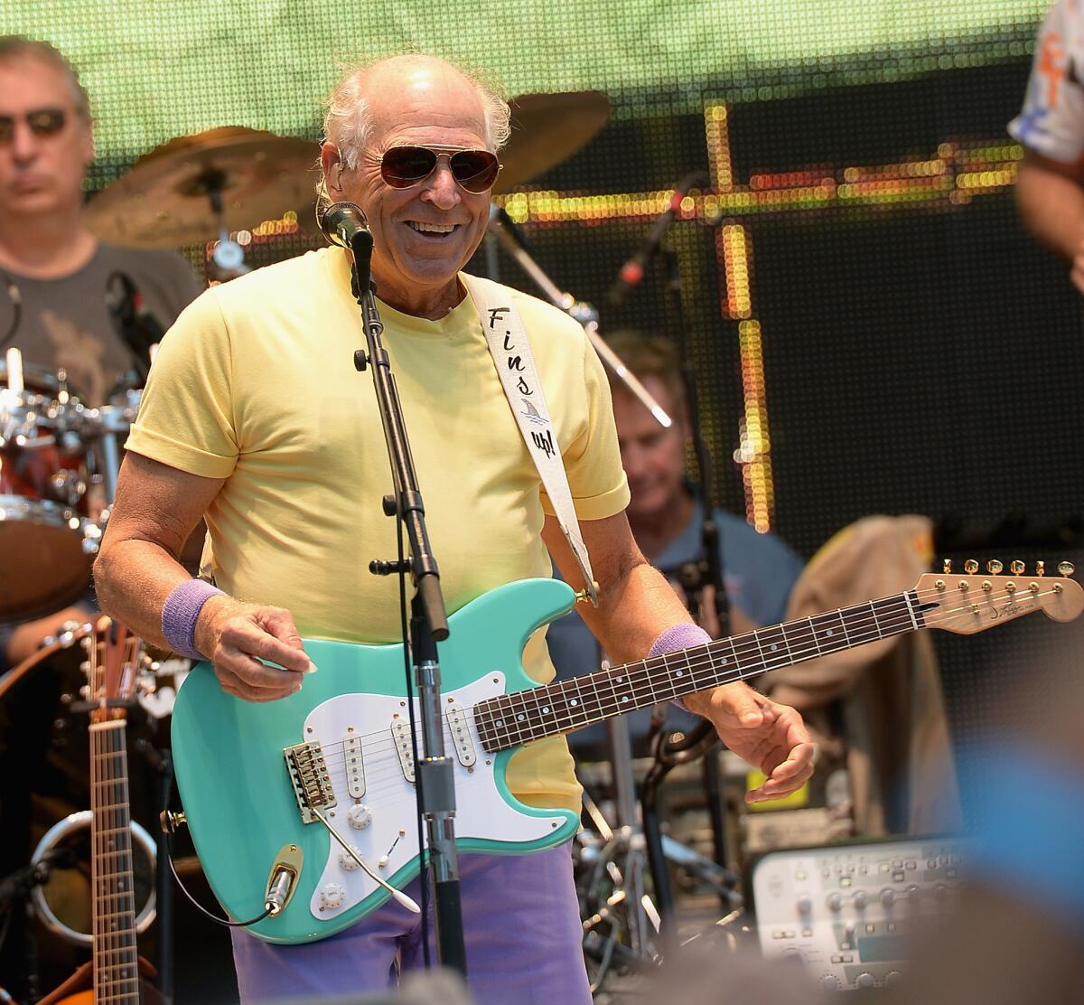 Jimmy Buffett in Florida in November 2015. (Gustavo Caballero / Getty Images)