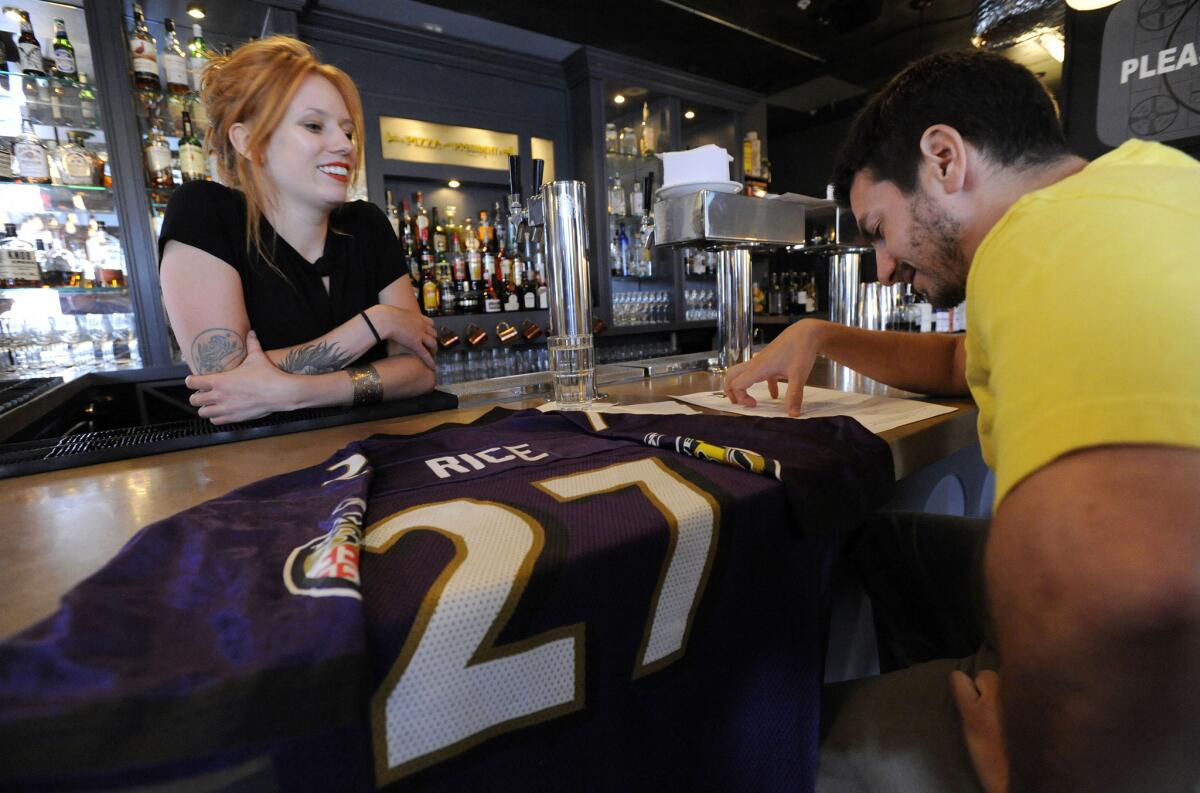 Ray Rice for free pizza? Turning your unwanted Rice jersey into