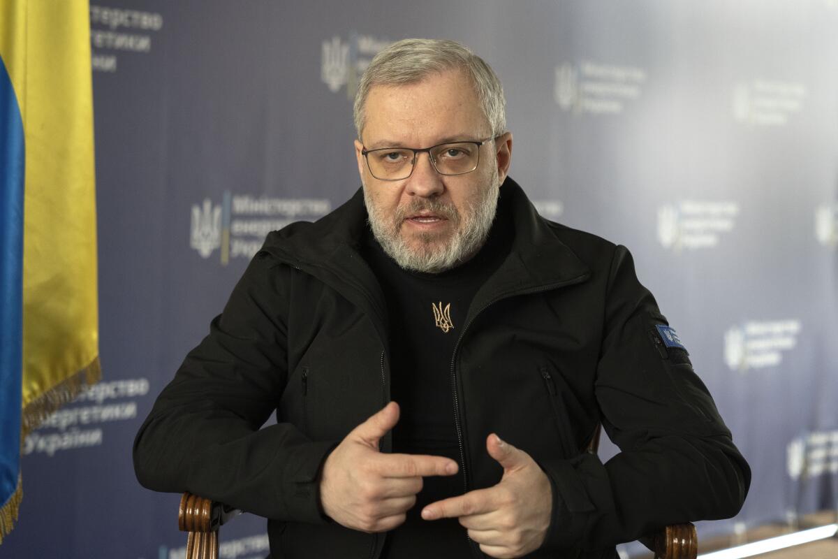 Herman Halushchenko, Ukraine's energy minister