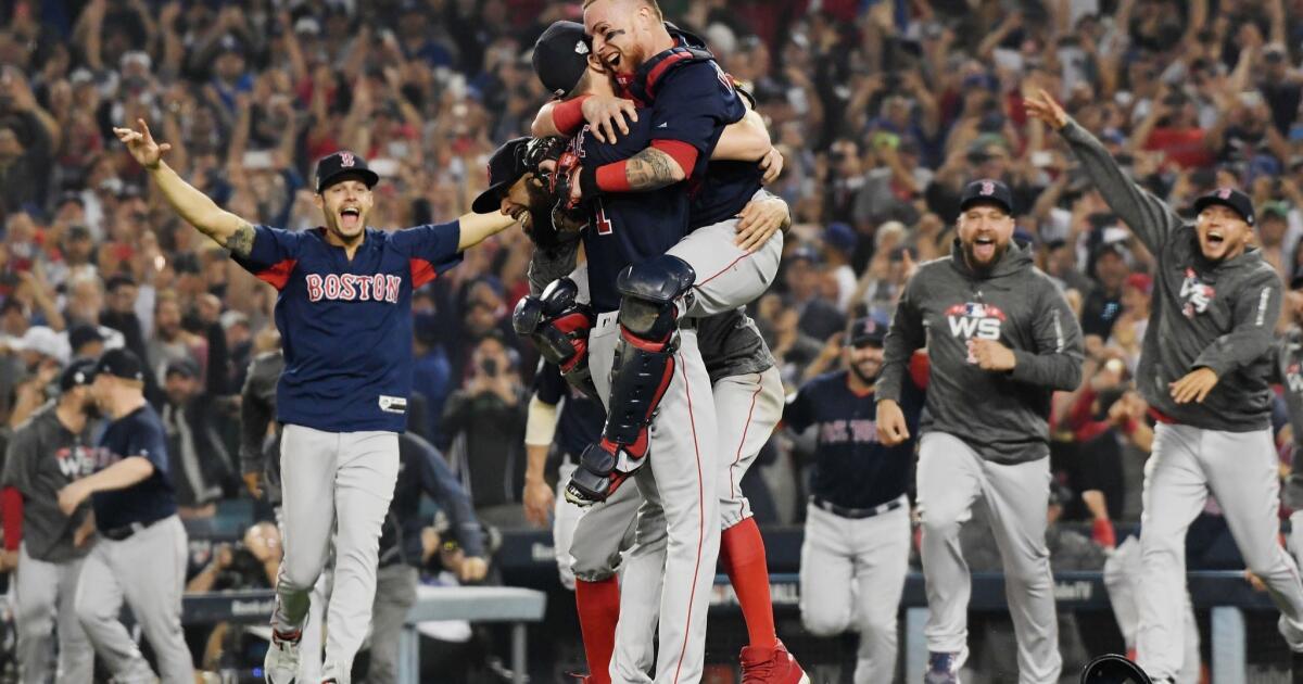 Mookie Betts, J.D. Martinez homer in clincher