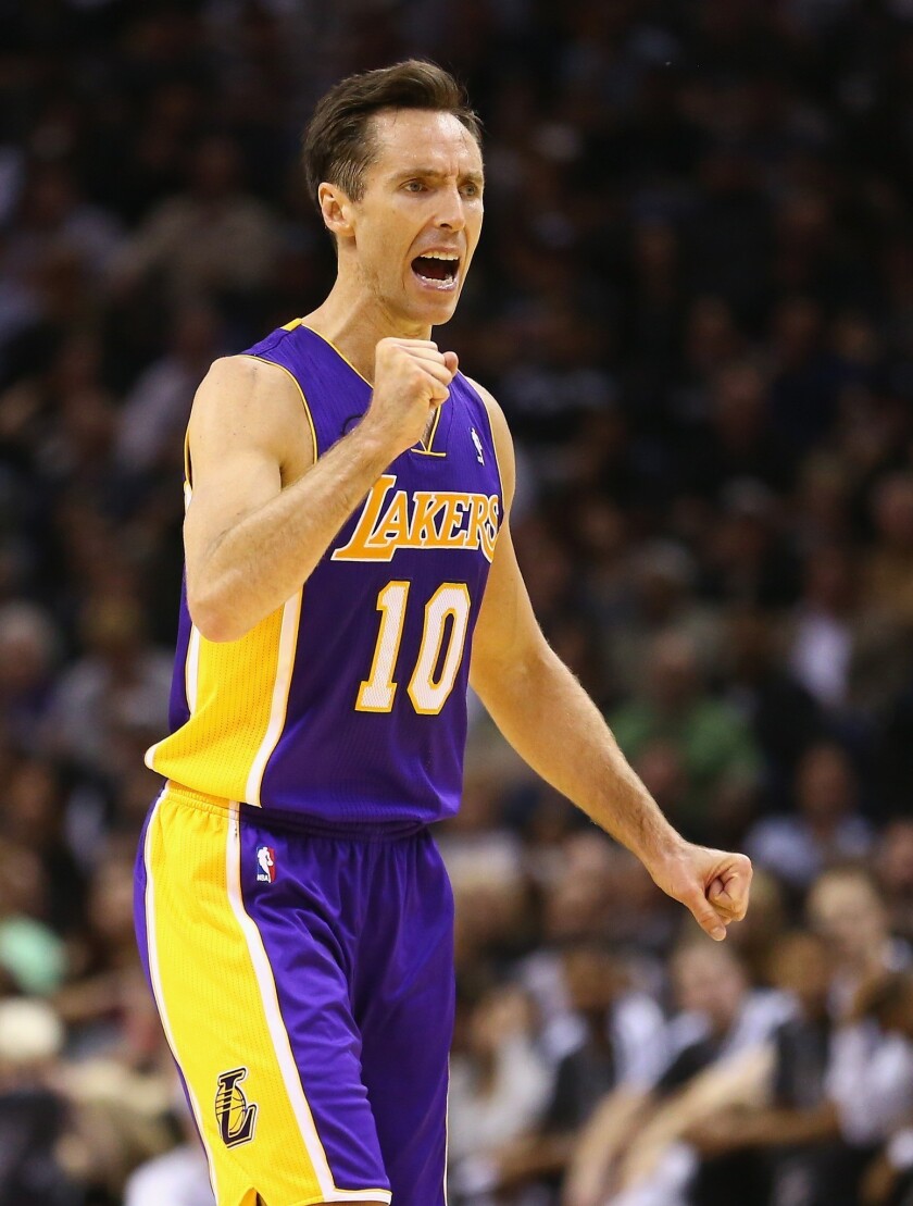 Lakers guard Steve Nash, an avid soccer player, will try out for Inter Milan on Tuesday.