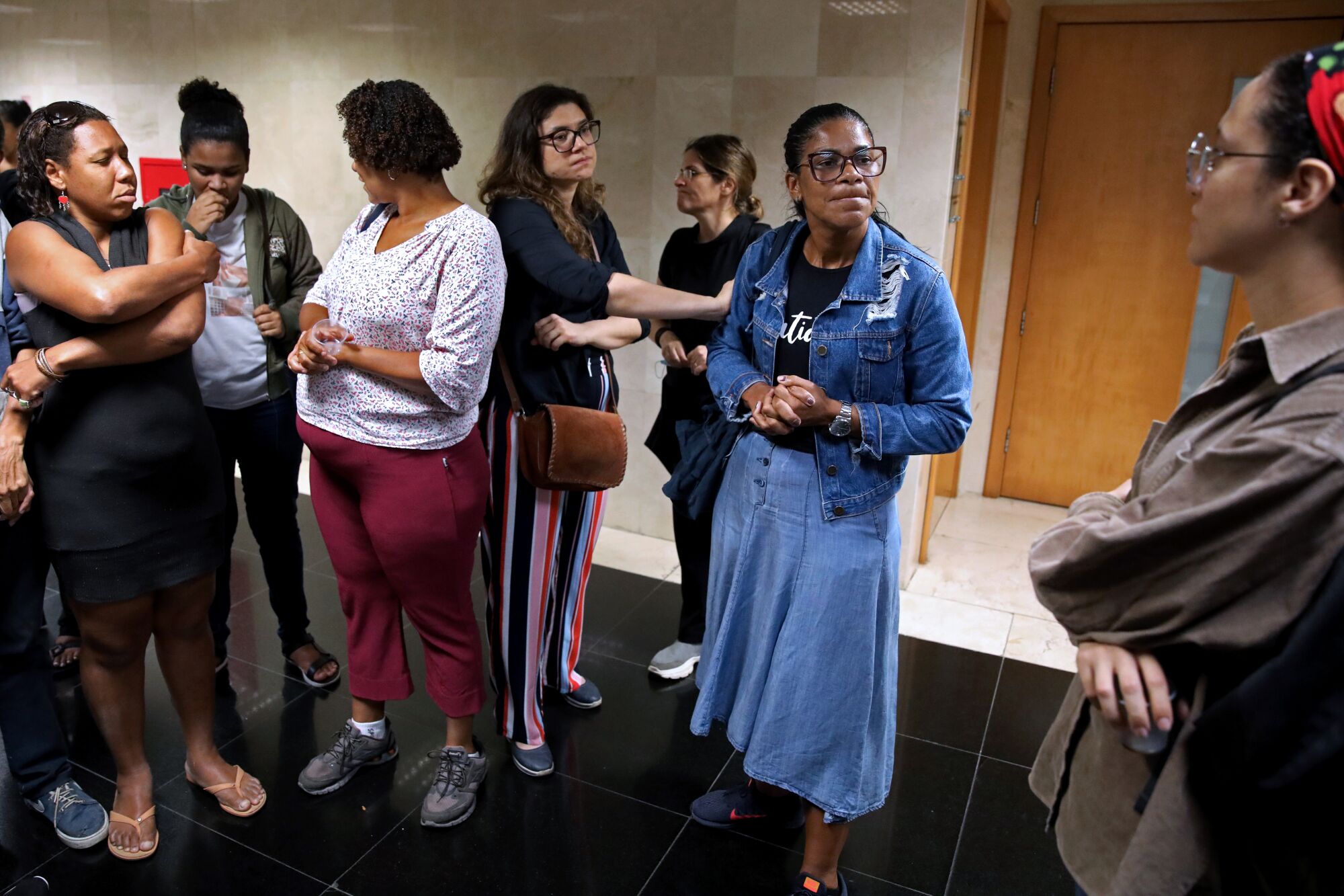 A group of women in a room.