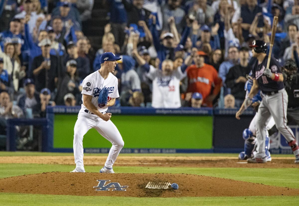 Dodgers pitcher Walker Buehler 