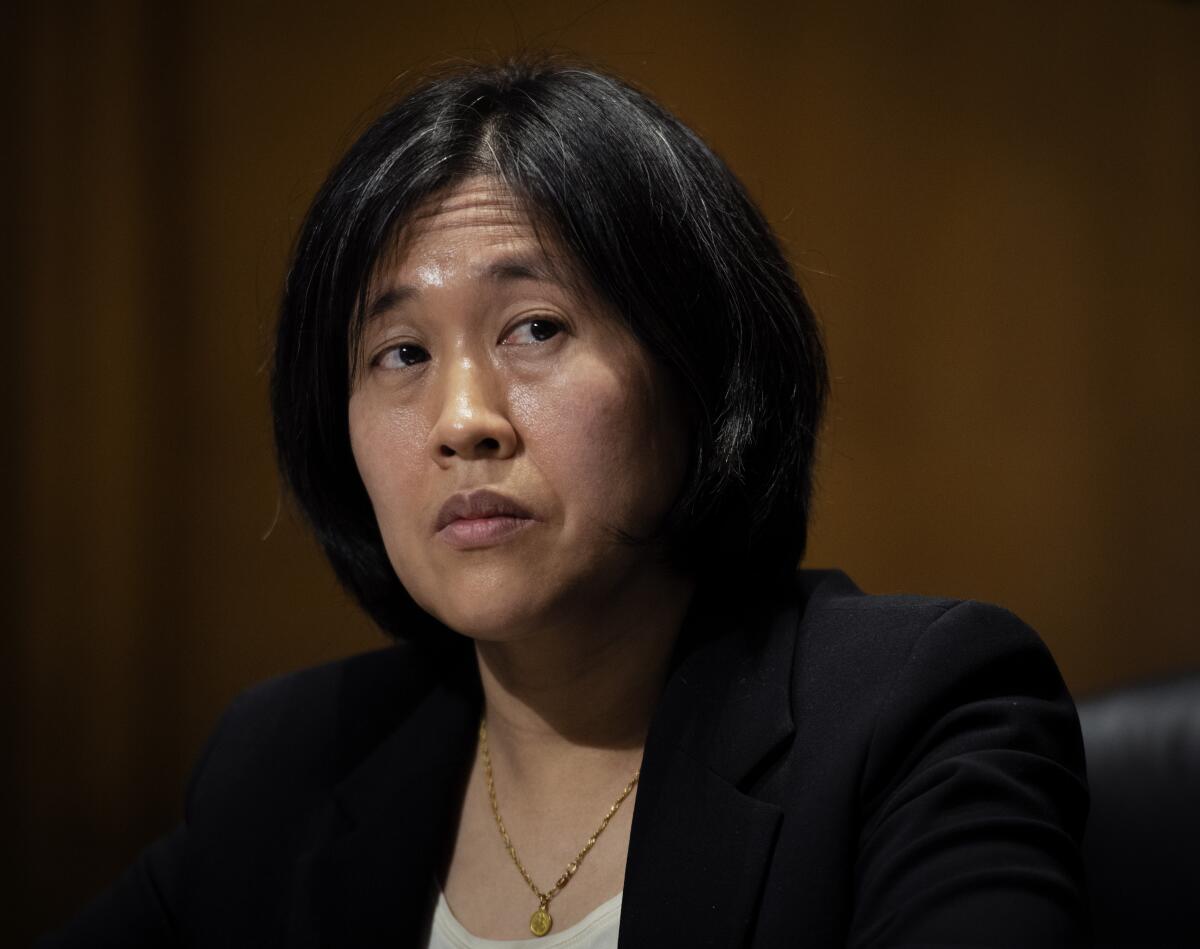U.S. Trade Representative Katherine Tai.