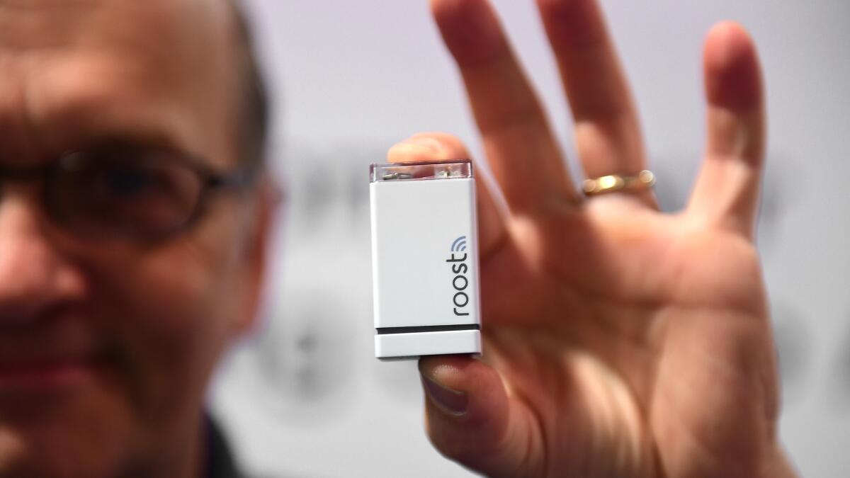 Roost 9-volt smart battery