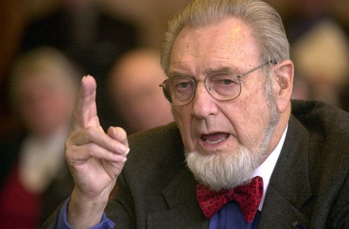 Dr. C. Everett Koop, the U.S. surgeon general during the Reagan administration, has died.