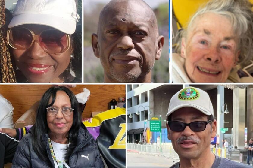 From left to right, top to bottom: Dalyce Curry, Anthony Mitchell Sr., Annette Rossilli, Erliene Louise Kelley and Victor Shaw.