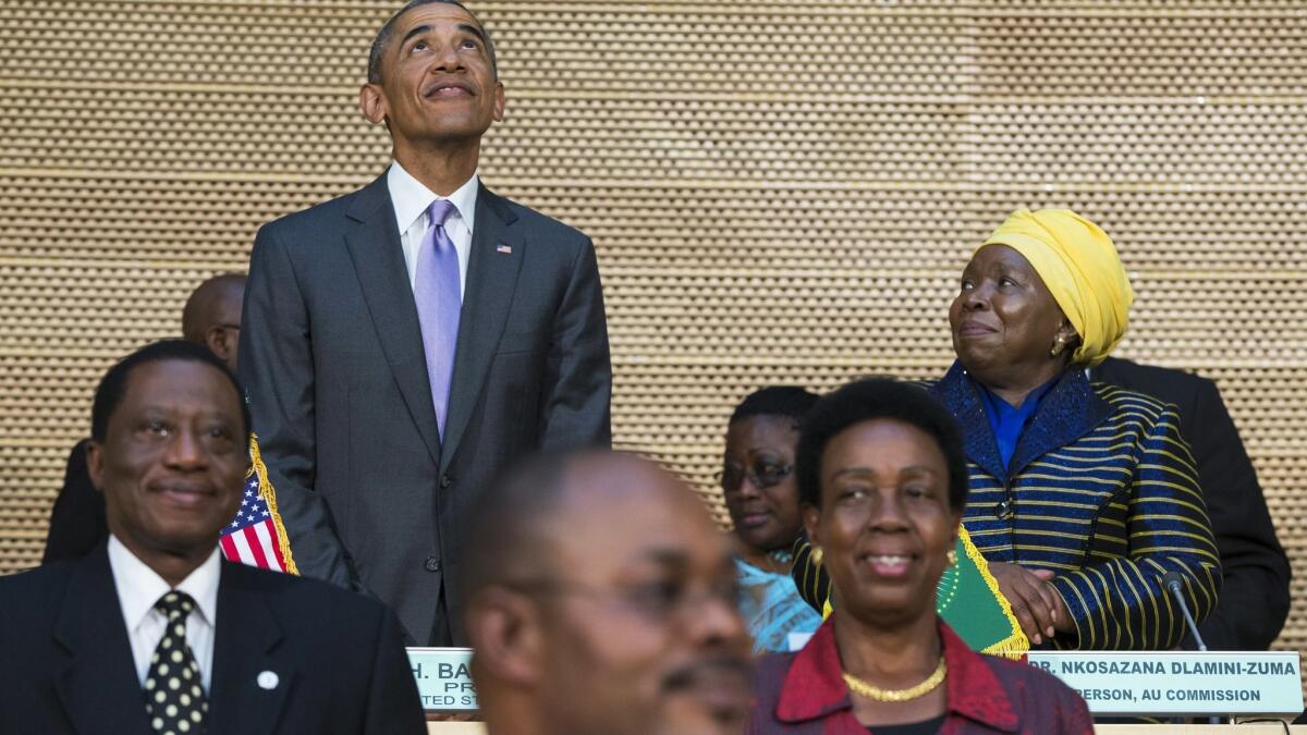 In personal terms, Obama hails Africa's promise - The San Diego  Union-Tribune