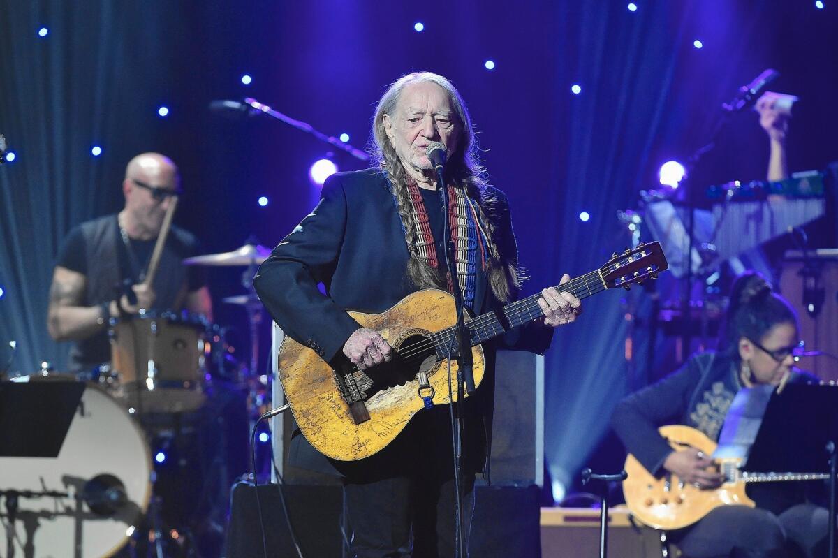 Willie Nelson will take the stage at 8 p.m. Wednesday at City National Grove of Anaheim.