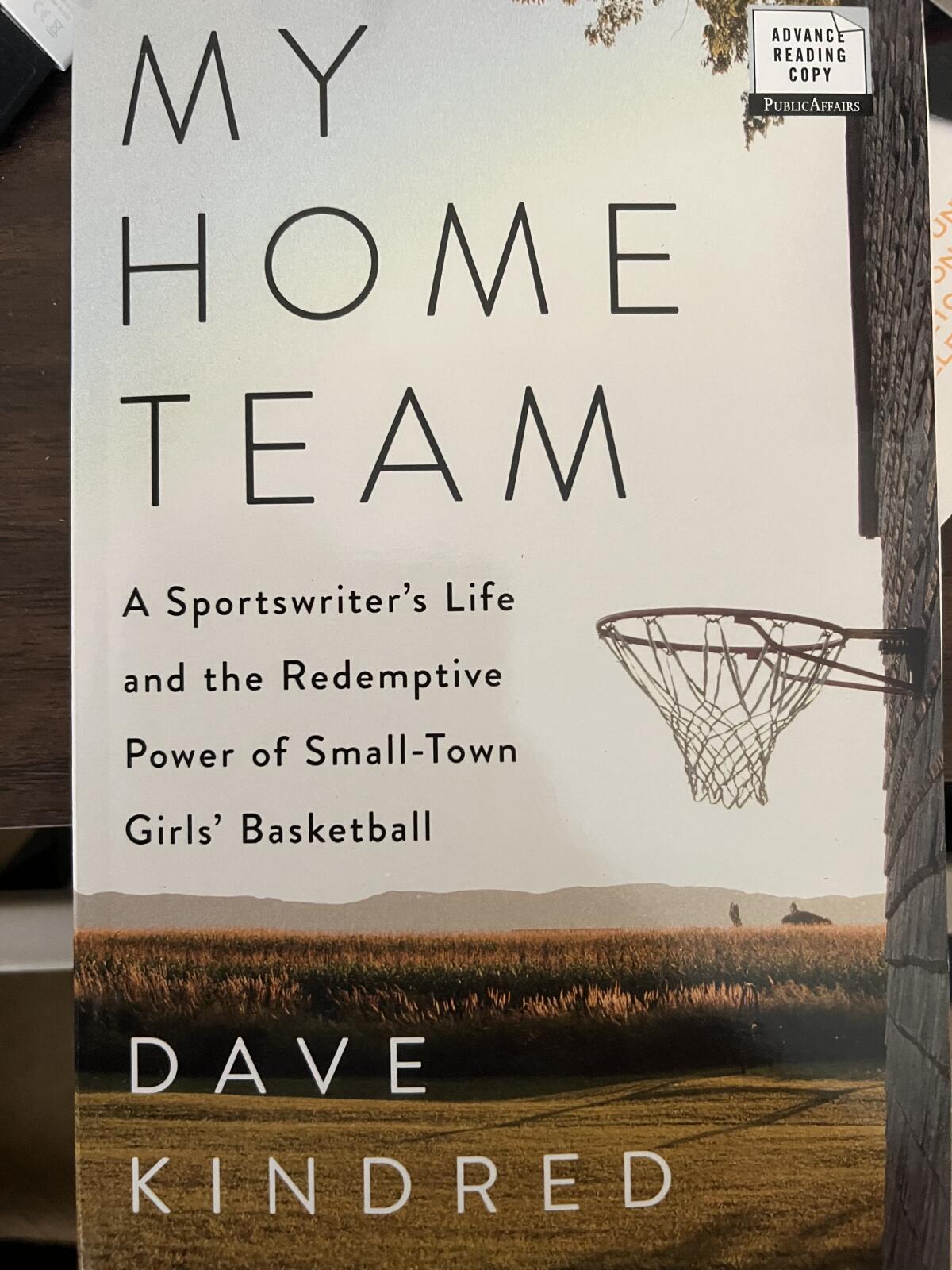 Dave Kindred's new book scheduled to be published in September.